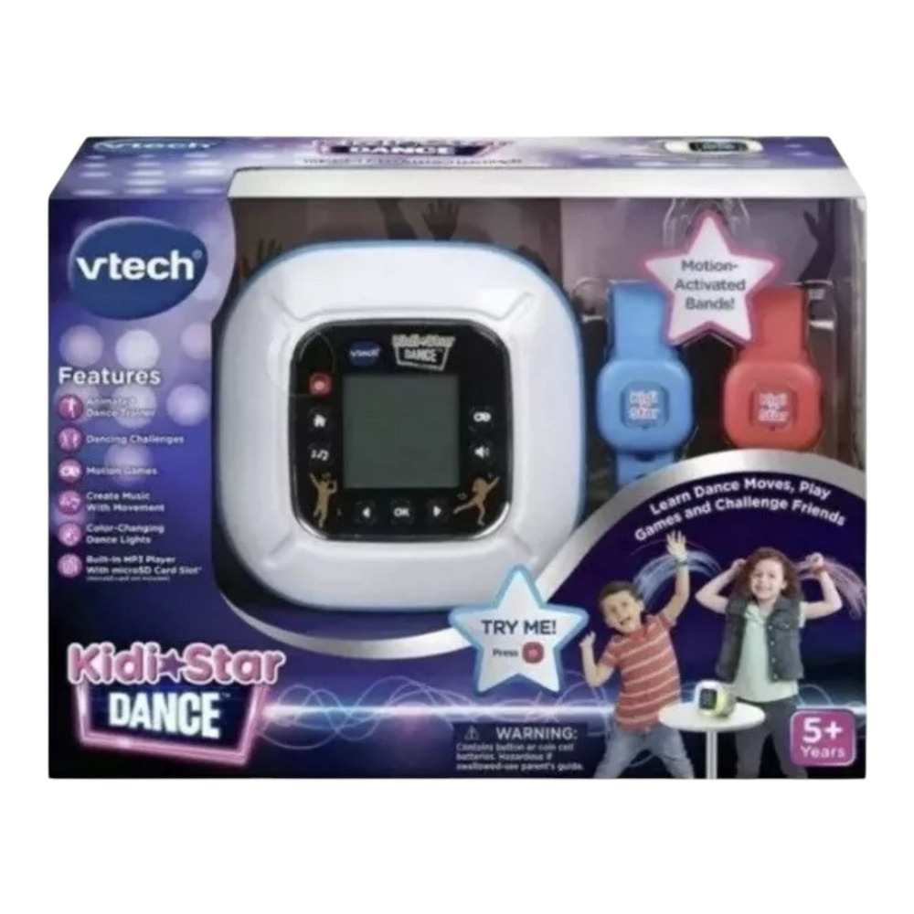 VTech Kidi Star Dance Light‎ Up Kids Dance Toy With 2 Motion Activated Bands